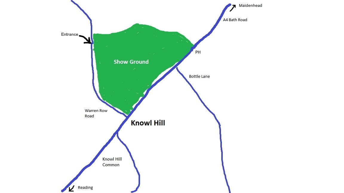 Map of Show Site Location
